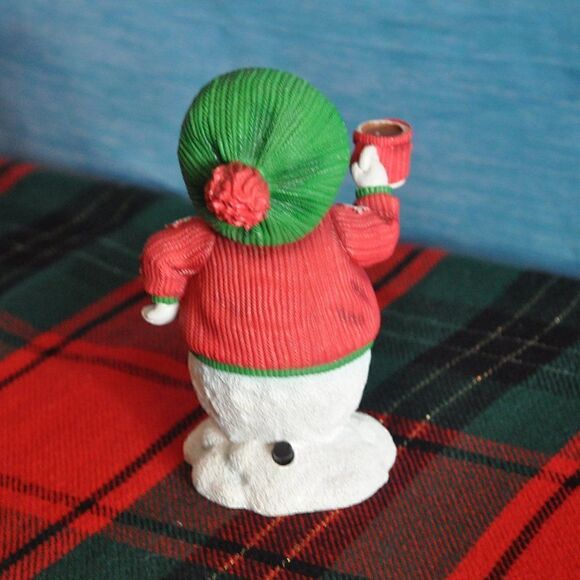 Snowman In Ugly Sweater LED Musical "Jingle Bells" Precious Moments - Picture 4 of 7